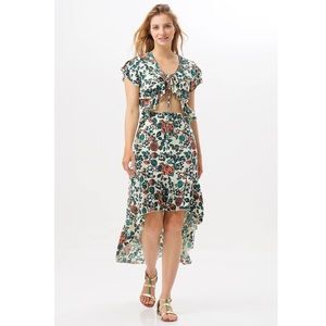 SUMMER MAXI NWT “Missing the Label Bali” Floral High-Low Dress